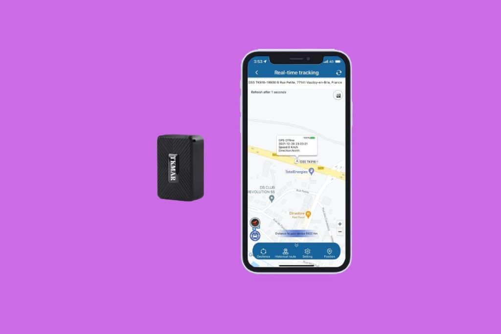 Tracker GPS sans carte SIM